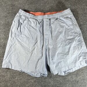 Birddogs Shorts Mens 3XL Blue Lined Stretch Pockets Drawstring Cotton Blend‎